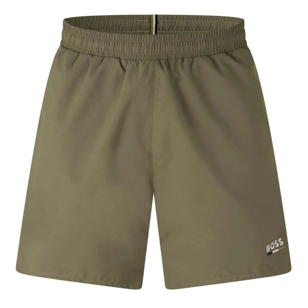Boss Mens Swordfish Regular Swimming Trunks / Brown